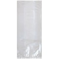 Amscan Cello Party Bags, 9.5H x 4W x 2.25D, Clear, 12/Pack (37640)