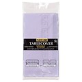 Amscan Lavender Paper Tablecover, 3-Ply, 9/Pack (57115.04)