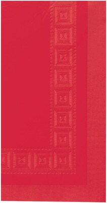 Amscan Paper Tablecover, 108 x 54, Apple Red, 9/Pack (57115.40)