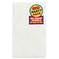 Amscan Big Party Pack Guest Towel, 2-Ply, Frosty White, 6/Pack, 40 Per Pack (63215.08)