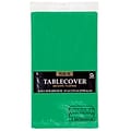Amscan 54 x 108, Green Plastic Tablecover, 12/Pack (77015.03)