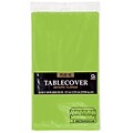 Amscan 54 x 108 Kiwi Plastic Tablecover, 12/Pack (77015.53)