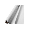 Amscan Plastic Table Roll, 40L x 100W, White (77020.08)