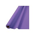 Amscan Plastic Tableroll, 40 x 100, Purple (77020.106)