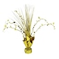 Amscan Foil Spray Centerpiece; 12'', Gold, 16/Pack (110002.19)