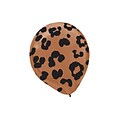 Amscan Animal Print Latex Balloons; 12, 3/Pack, 20 Per Pack (113049)