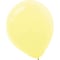 Amscan Solid Pastel Latex Balloons, 12, Assorted, 18/Pack, 15 Per Pack (113200.99)
