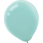 Amscan Solid Color Latex Balloons Packaged, 12'', Robin's Egg Blue, 4/Pack, 72 Per Pack (113250.121)