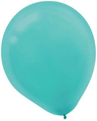 Amscan Solid Color Latex Balloons Packaged, 12, 4/Pack, Assorted, 72 Per Pack (113250.99)