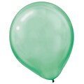 Amscan Pearlized Latex Balloons Packaged, 12, 3/Pack, Festive Green, 72 Per Pack (113251.03)
