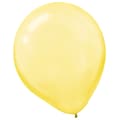 Amscan Pearlized Latex Balloons Packaged, 12, 3/Pack, Yellow Sunshine, 72 Per Pack (113251.09)