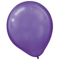 Amscan Pearlized Latex Balloons Packaged, 12, 3/Pack, New Purple, 72 Per Pack (113251.106)