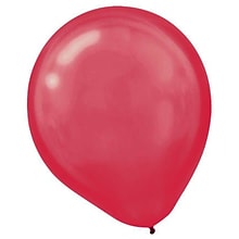 Amscan Pearlized Latex Balloons Packaged, 12, 3/Pack, Assorted, 72 Per Pack (113251.99)