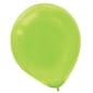 Amscan Solid Color Packaged Latex Balloons, 12", Kiwi, 18/Pack, 15 Per Pack (113252.53)
