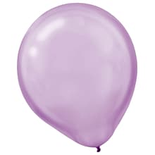 Amscan Pearlized Latex Balloons Packaged, 12, 16/Pack, Lavender, 15 Per Pack (113253.04)