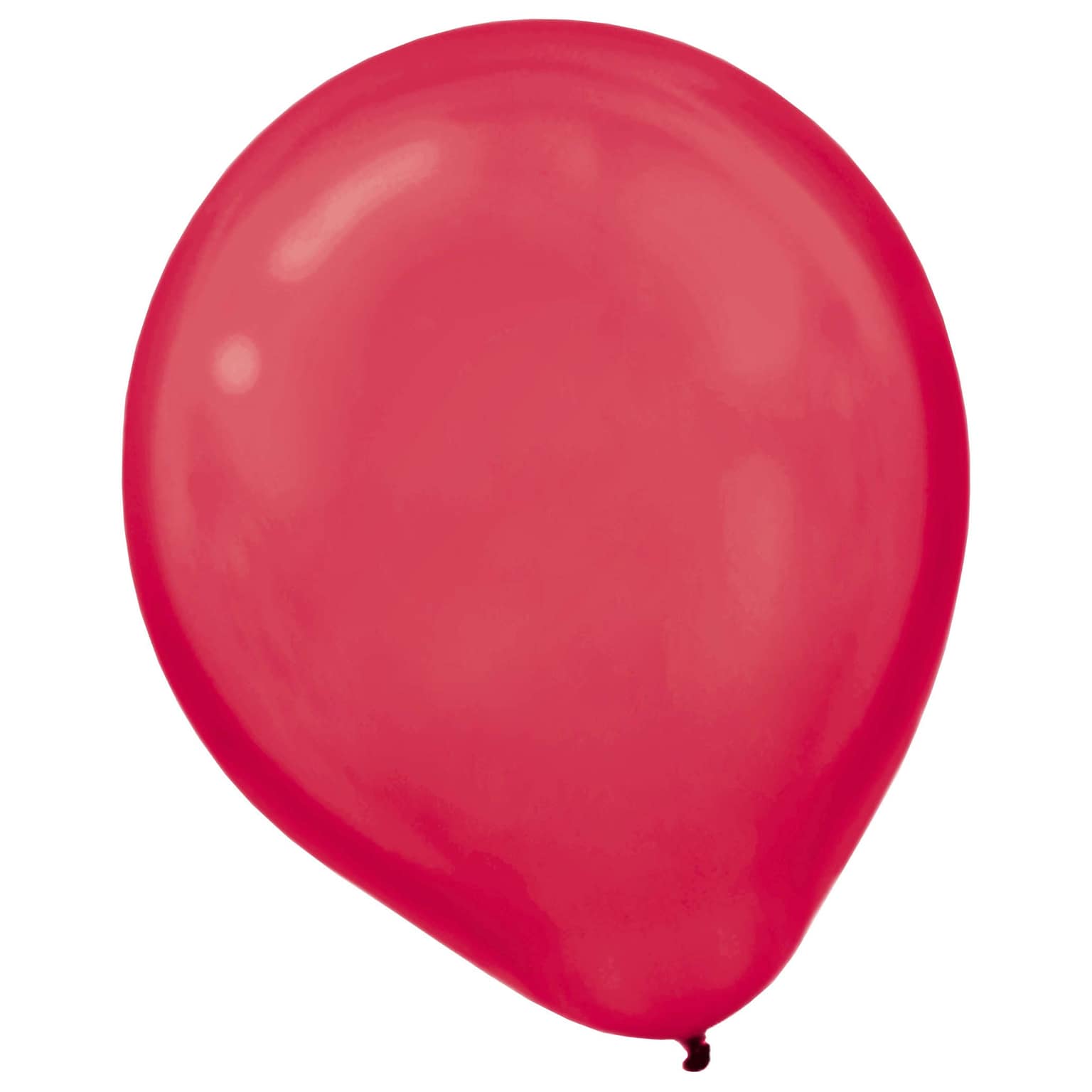 Amscan Pearlized Packaged Latex Balloons, 12, Apple Red, 16/Pack, 15 Per Pack (113253.4)