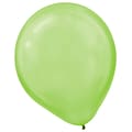 Amscan Pearlized Latex Balloons Packaged, 12, 16/Pack, Kiwi, 15 Per Pack (113253.53)