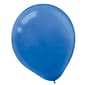 Amscan Solid Color Latex Balloons Packaged, 9'', 18/Pack, Bright Royal Blue, 20 Per Pack (113255.105)