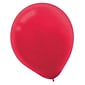 Amscan Solid Color Packaged Latex Balloons, 9", Apple Red, 18/Pack, 20 Per Pack (113255.4)