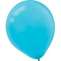 Amscan Solid Color Latex Balloons Packaged, 9, 18/Pack, Caribbean Blue, 20 Per Pack (113255.54)