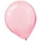 Amscan Pearlized Latex Balloons, 12", Assorted Colors, 16/Pack, 15 Per Pack (113400.99)