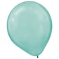 Amscan Pearlized Latex Balloons, 12", Assorted Colors, 16/Pack, 15 Per Pack (113400.99)