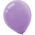 Amscan Solid Color Latex Balloons Packaged, 5, Lavender, 6/Pack, 50 Per Pack (115920.04)