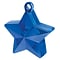 Amscan Star Foil Balloon Weights, 6oz, Blue, 12/Pack (117800.01)