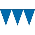 Amscan Paper Pennant Banner, 15, Royal Blue, 6/Pack (120099.105)
