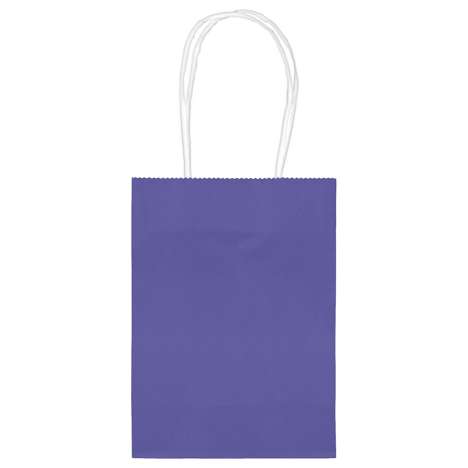 Amscan Kraft Paper Bag, 5 x 4, New Purple, 48 Bags/Pack (160059.106)