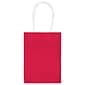 Amscan Kraft Paper Bag, Apple Red, 48 Bags/Pack (160059.4)