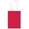 Amscan Kraft Paper Bag; 5 Apple Red 48pk