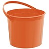 Amscan Plastic Bucket; 6.25 Orange 12pk