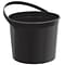 Amscan Plastic Bucket; 6.25, Black, 12pk