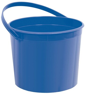 Amscan Plastic Bucket; 6.25, Royal Blue, 12/Pack (268902.105)