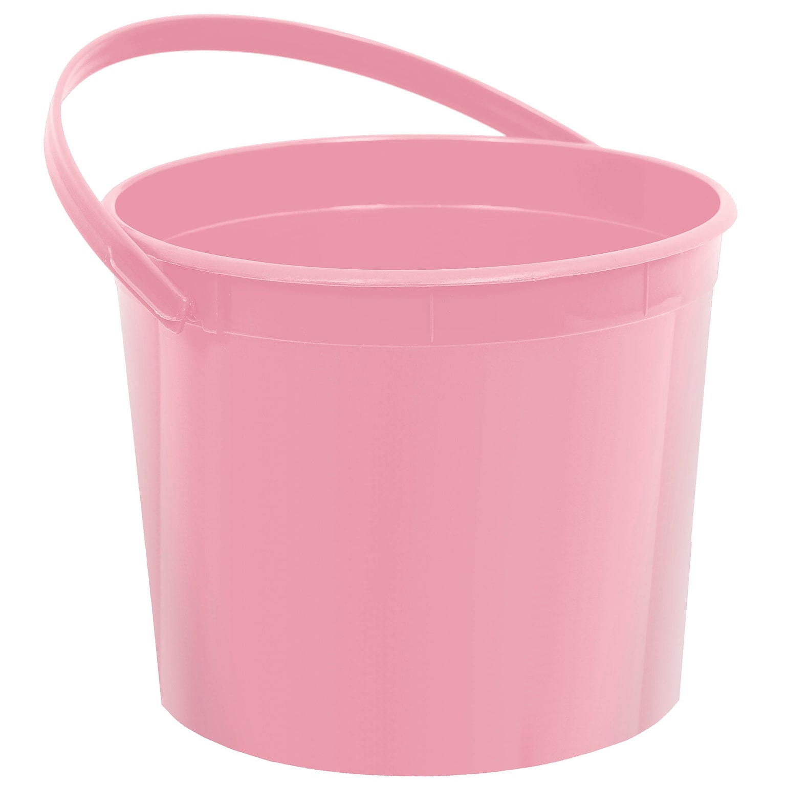 Amscan Plastic Bucket; 6.25, Pink, 12/Pack (268902.109)