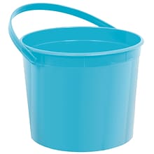 Amscan Plastic Bucket; 6.25 Blue 12pk