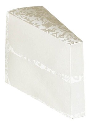 Amscan Cake Slice Boxes, 4.25 x 2.75, 24/Pack (340236)