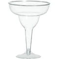 Amscan Clear Margarita Glasses, 2/Pack, 20 Per Pack (350102.86)