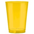 Amscan 10oz Yellow Sunsine Big Party Pack Plastic Cups, 2/Pack, 72 Per Pack (350363.09)