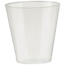 Amscan Big Party Pack 2oz Pearl Plastic Shot Glasses, 3/Pack, 100 Per Pack (357918.128)