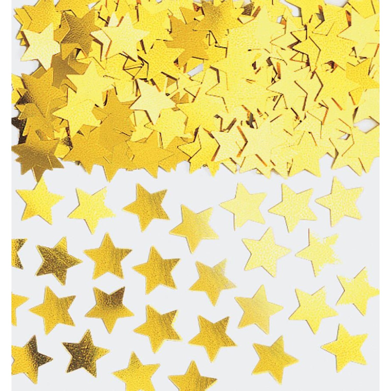 Amscan Mini Stars Confetti; 0.25oz, Gold, 24/Pack (369146.19)