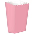 Amscan Paper Popcorn Boxes Pink 12pk