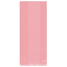 Amscan Cello Party Bags, 11.5H x 5W x 3.25D, Pink, 9/Pack (379510.109)
