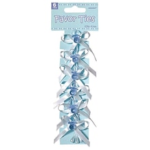 Amscan Favor Ties; Blue, 2.5, 9pk