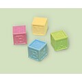 Amscan Baby Blocks; 1.25 x 1.25, Multi Color, 9/Pack, 4 Per Pack (382371)