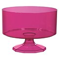 Amscan Trifle Container, Medium, Bright Pink , 4/Pack (437842.103)