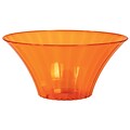 Amscan Medium Flared Bowl, Orange, 12/Pack (437881.05)