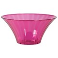 Amscan Flared Bowl Large, Bright Pink, 8/Pack (437882.103)