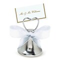 Amscan Silver Bell Place Card Holder; 24/Pack (451027)
